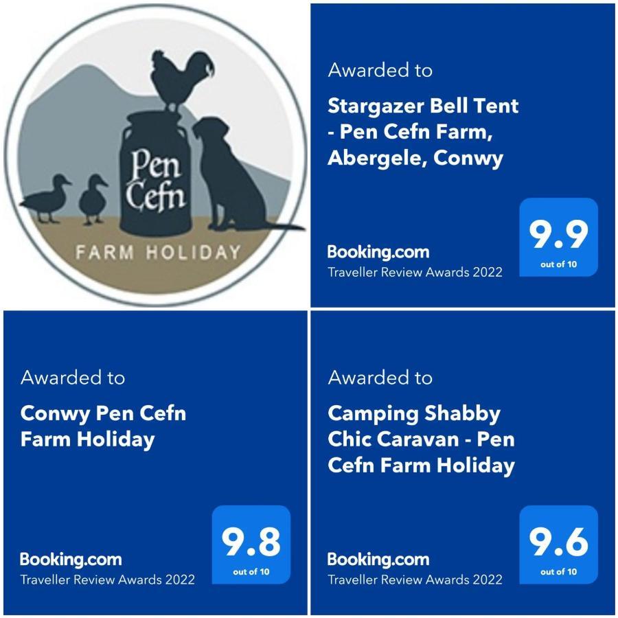 Conwy Pen Cefn Farm Holiday Abergele Bagian luar foto